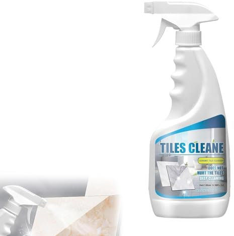 Fliesenreiniger fliesenreiniger extra stark fugenreiniger bad Tile Cleaner Spray Geeignet zum Entfernen von Schmutz aus Küche Badezimmerwaschbecken Fliesenwänden