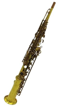 Professionell Saxofon Ljussvart Förnicklad Ess altsaxofon Med Metallklaviatur