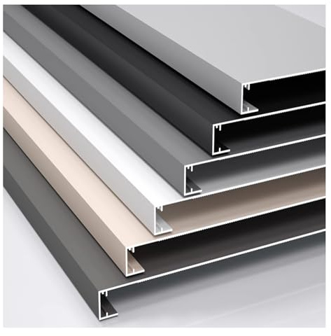 XILYZMO Revêtement Rebord Fenêtre Maison, Protection D'appui Fenêtre sur Mesure Alliage D'aluminium, Épaisseur 3 Mm, Châssis Panneau, Étanche, Protège-Nez Porte À Guillotine