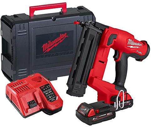 M18 FN18GS-202X Fuel™ Finish Nailer 18V 2 x 2.0Ah Li-ion