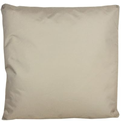 JACK 1x 45x45cm Outdoor Lounge Kissen Dekokissen inkl. Füllung Wasserabweisend Sitzkissen Garten Stuhl Lotus Effekt, Farbe:Taupe
