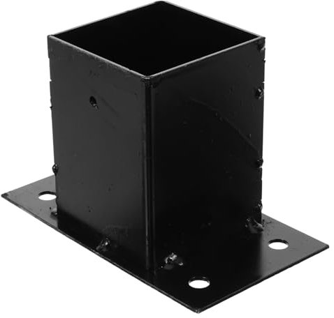 Housoutil Base Per in Supporto Di Ancoraggio Per Recinzione Base Quadrata Per Ringhiera Da Protezione Per Della Ringhiera Copertura Per Da