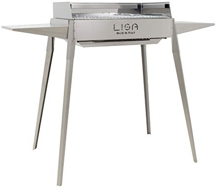 Kolgrill i stål Lisa Luxury Etna