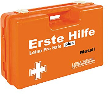 LEINAWERKE 38127 - Cassetta di pronto soccorso Multi (Pro Safe plus) Pro Safe plus in metallo, 1 pezzo
