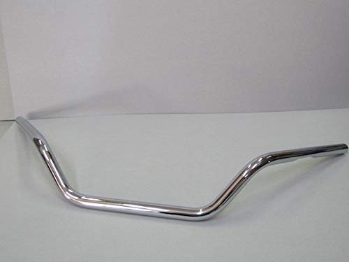 GZM Guidon Bronk Bar 25mm Chrome Universel X Moto Harley Custom Bobber Chopper Accessoires Moto