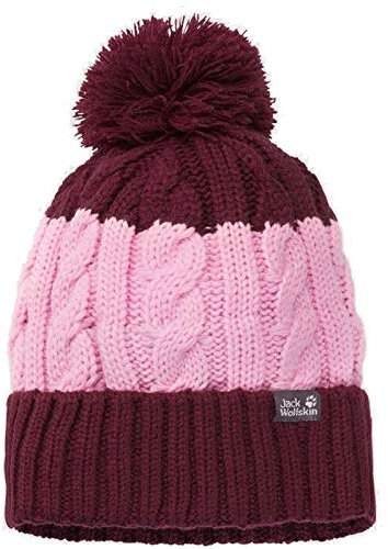 Jack Wolfskin Stormlock - Berretto da Bambino con Pompon, per Bambini