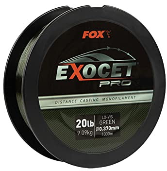 Pro Monofilament Lo-Vis Green X1000M Exocet Fox