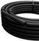 Wellrohr schwarz 10 mm x 10 m ohne Schlitz- UV Beständig für Kabel - Leerrohr für Erdkabel & Leitungen - Wetterfester & Flexibler Kabelschutz - Industrieller Isolier Kabelschlauch