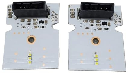 ningqonggongshi Compatibile con Q3 2015-2018 Fari allo Xeno Luci di Marcia Diurna Schede 8U0941475C 8U0941475B Sinistra Destra DRL Daylight Chip(Left And Right Chips)