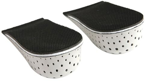 Zanthicia Plantillas para aumentar la altura, cojín para el talón, soporte para los pies, zapatos invisibles, plantilla para levantar, accesorio para calzado, accesorios acolchados