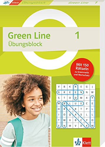 Green Line 1 (ab 2021) Klasse 5 - Übungsblock zum Schulbuch: 150 Rätsel zu Grammatik und Wortschatz (Green Line. Ausgabe ab 2021)