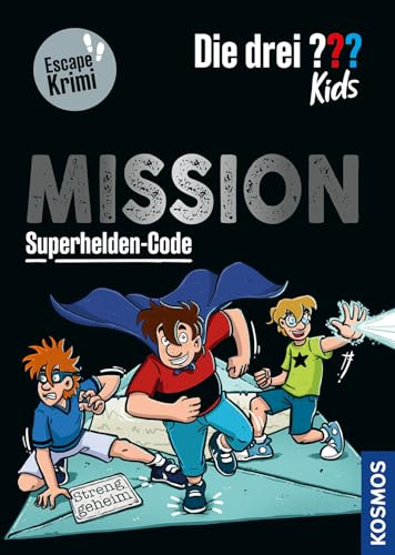Die drei ??? Kids, Mission Superhelden-Code: Spannender Kinderkrimi ab 8 Jahren – ein interaktiver Detektivfall nach dem Escape-Prinzip mit Rätseln, Codes und geheimen Hinweisen.