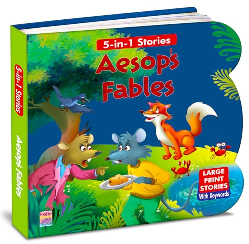 Aesop 's Fables (Illustrated) - Story Book for Children - English Short Stories - Bedtime Stories - Moral Stories - Read Aloud to Infants, Toddlers ... Kids 6+ Years Old (Famous Illustrated Tales)