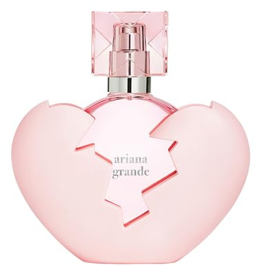 Ariana Grande Thank U Next Eau de Parfum – Floral Gourmand Musk Fragrance for Women – Women's Perfume with Notes of Coconut, Macaroon Sugar & Wild Raspberry – 1 Fl Oz