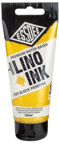 Essdee Block Printing bläck, metalliskt guld, 100 ml