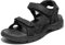 DREAM PAIRS Sandalias Deportivas Mujer Trekking con Suela Acolchada Seco Rapido para Senderismo Playa Piscina,Size 39,Negro,SDSA2401W