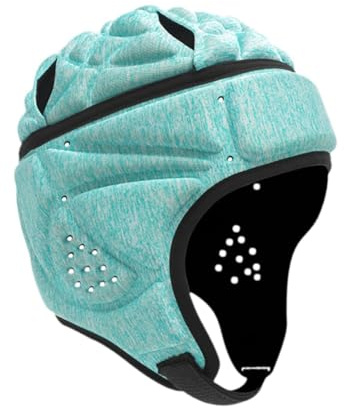 Ronyme Casque de Rugby Casque de Rugby Casque de Football pour entraînement Sportif Adultes, Vert