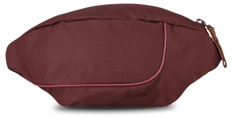 Satch Cross Easy Bauchtasche Hip Bag für Teenager mit Reißverschlussfach Pure Ruby - Beere