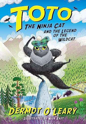 Toto the Ninja Cat and the Legend of the Wildcat: Book 5 - Funny and action-packed animal adventures with hilarious illustrations for kids aged 7-10