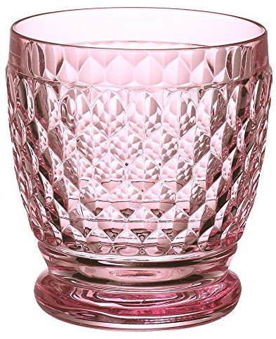 Villeroy & Boch 1173097802 Boston Crystal Highball Glasses, Rose