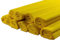 Netuno 10 rouleaux de papier crépon jaune 200 x 50cm papier crêpe coloré papier de soie coloré papier crépon pour bricolage décoration DIY loisirs créatifs papier décoratif papier crépon de couleur