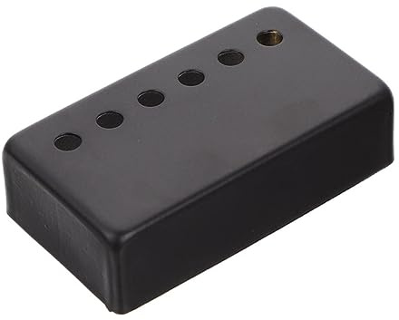 TOGEVAL 6agujeros Cubierta De Recogida Funda Metálica Para Pastilla De Guitarra Eléctrica Protector De Pastilla Cubierta De Recogida Para Humbucker