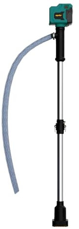 Witlight Akku Regenfasspumpe für Makita Akku 18V, 2725 L/h Fördermenge, Bürstenlos Motor (Ohne Akku)