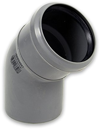 HT-Abflussrohr Bogen DN 90 30°