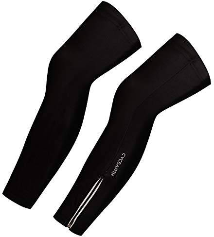 CYCEARTH Herren Damen Radsport MTB Fahrradstulpen Beinstulpen Strumpfhose Abdeckung Sport Beinwärmer Sunproof XXXL