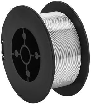 Fülldraht Stahldraht 0,6mm Schweißdraht mit Schutzgas 206m 0,45kg PSDF für Schweißgerät ohne externe Schutzgas Zufürung für Industire Heimwerken Reparaturen