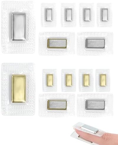 Ceeyoll Botones Magneticos 22pcs 2x1x0.2cm,Gran poder de succión,Resistente a la Corrosión,Fácil de usar,Ideal para Cortinas,ropa,Bolsos,etc.