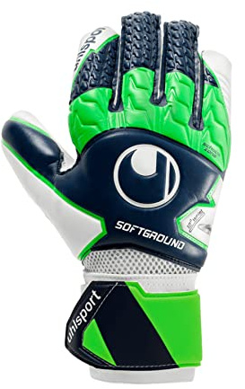 uhlsport herr Soft Hn Comp Handskar marine/fluo grün/Weiß 10.5