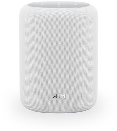 WiiM Sound Lite Altavoz Inteligente, Hi‑Res 24‑bit/192 kHz, Corrección de Sala AI RoomFit™, 100W de Potencia Máxima, Wi-Fi 6E/Bluetooth 5.3, Multihabitación y Emparejamiento en Estéreo, Blanco