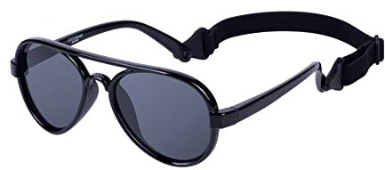 COCOSAND Baby-Sonnenbrille mit Band, polarisiert, UV400, für Säuglinge, Kleinkinder, Jungen, Mädchen, Alter 0-24 Monat