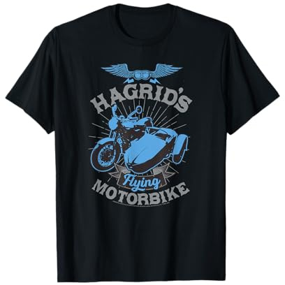 Harry Potter Hagrid's Flying Motorbike T-Shirt Small