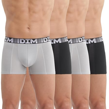 Dim Boxer Homme 3D Flex Air Respirabilité & Liberté De Mouvement x4
