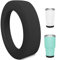 Silicone Boot Sleeve for YETI Tumbler 30 oz, 20 oz - Safer Protection and Less Noise for Yeti Coffee Mug Cup 20oz 30 oz - Dishwasher Safe