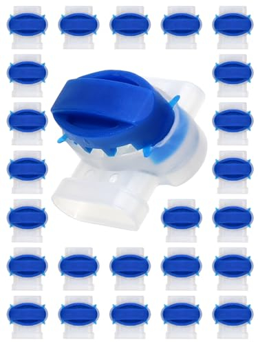 Donluhu Kabelverbinder für Mähroboter, 25 Stück Wasserdicht Verbinder Cable Connectors Anschlussklemmen Kabelklemmen 314 Kabel Verbinder für Automower Rasenmäher Mähroboter von Husqvarna & Gardena