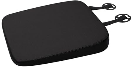 AlluraPet Coussin rehausseur de voiture pour conducteurs courts, coussin de siège automobile en forme de cale avec fond antidérapant, tapis rehausseur de hauteur pour voitures et SUV - 39 x 40 x 12 cm