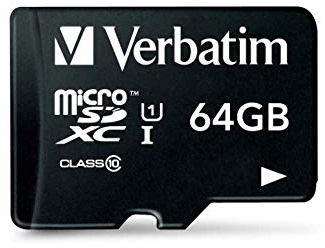 Verbatim microSDXC UHS-I 64GB Class 10 incl USB Card Reader