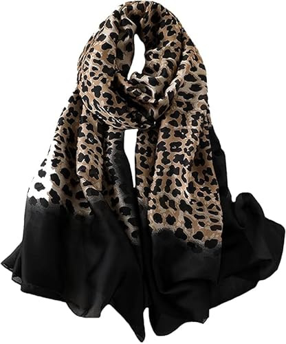Trillion London® - Collezione Primavera Sciarpa in seta leggera da donna, scialle per il quotidiano, i viaggi e i regali, finitura morbida, 180 x 90 cm, Taglia unica