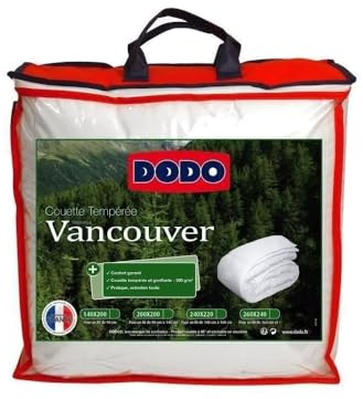 DODO Vancouver Geh�rtete Bettdecke - 240 x 260 cm - Wei�