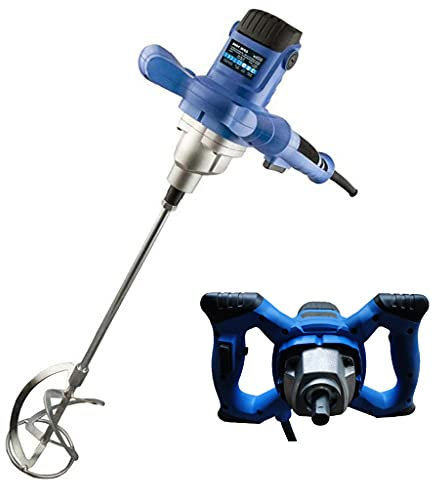 2100 W, miscelatore professionale per calcestruzzo, miscelatore, miscelatore, miscelatore di coloricalcestruzzo, mescolatrice per cemento, 01500 girimin, con ingranaggi a 6 marce, miscelatore per