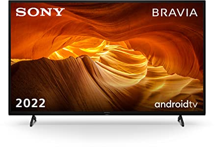 Sony BRAVIA X72K 50 Pollici TV -KD-50X72K: 4K UHD LED, Smart TV, Android TV, Modello 2022, Nero