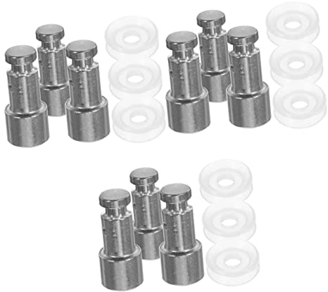 BESTonZON 9pcs Electric Pressure Cooker Float Valve Replacement Gasket for Pressure Cooker Safety Relief Valves Kitchen Gadgets