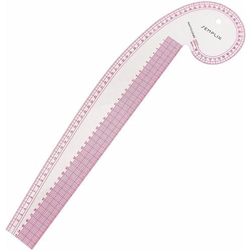 SEMPLIX Kurvenlineal French Curve Ruler, Multifunktionslineal
