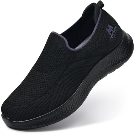 Women's Slip-On Walking Shoes Mesh Breathable Lightweight Casual Sneakers for Work Gym Running Training Shoes