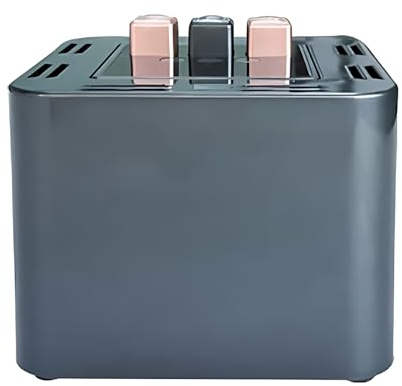 ERYUE Purificatore D'aria e Diffusore di Aromaterapia con 3 Profumi e Ionizzatore con Telecomando APP Vocale per Casa, Camera da Letto, Ufficio, Hotel, ABS Grigio (Tipo 2)