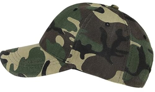 JJiaoLinin Baseballkappen,Unisex Verstellbarer Sport Casual Sonnenblende Hut Cap Camouflage Hut Sonnenhut Kappe Hut Cap Baseballkappe für Damen Herren Jagd Angeln Camping Werden Sport, Camo