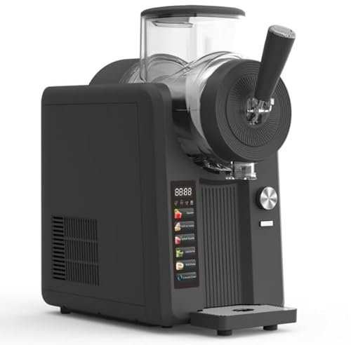 HiCOZY F3 Slush Machine, Ice Cream Maker, Slushie Maker Machine, No Ice and Blending Needed, 5 Preset Modes, Slushie, Soft Ice Cream, Spiked Slushie, Cold Drink and Milk Shake